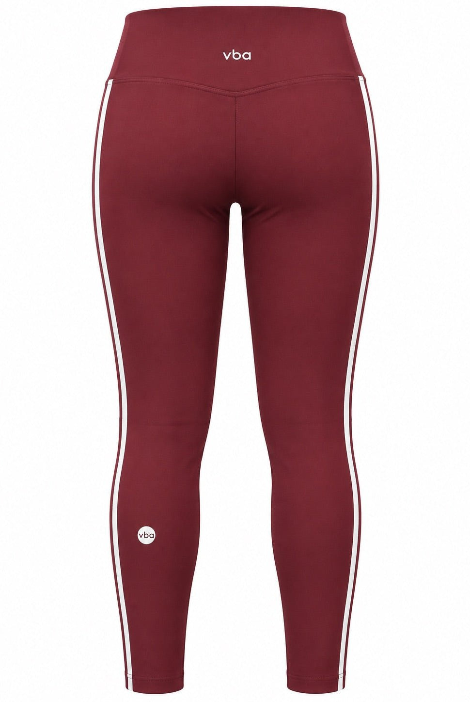 Active Legging - Burgundy/White - Vincentius