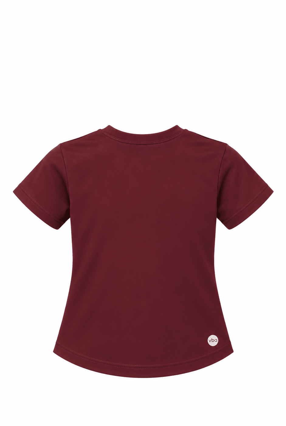 Active Short Sleeve Top - Burgundy - Vincentius