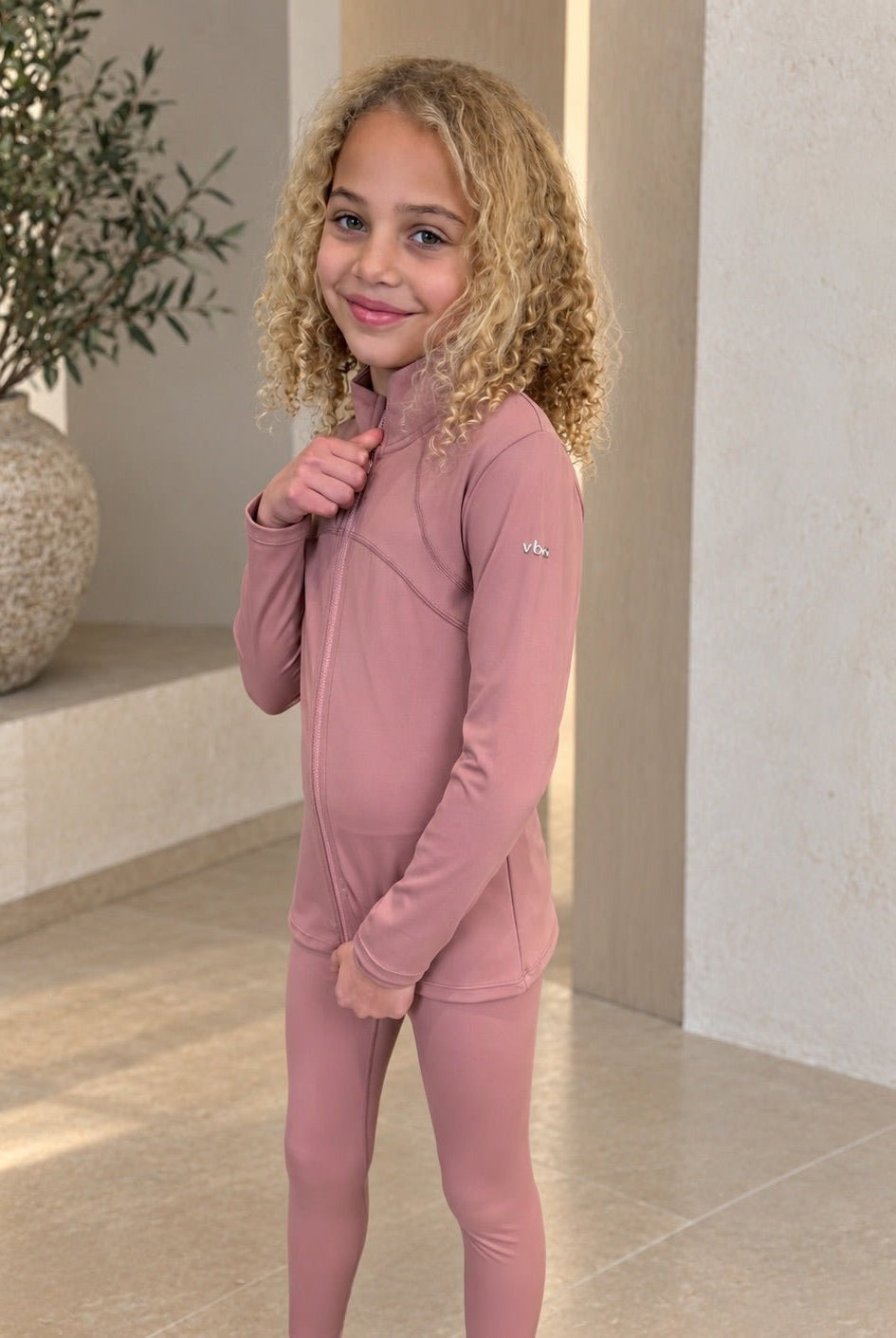 Active Zip Jacket - Blushstone - Vincentius