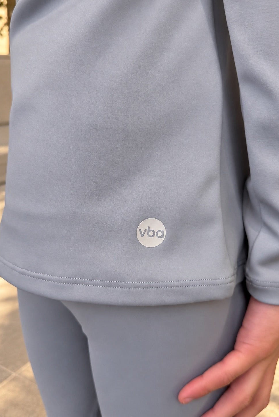 Active Zip Jacket - Grey Mist - Vincentius