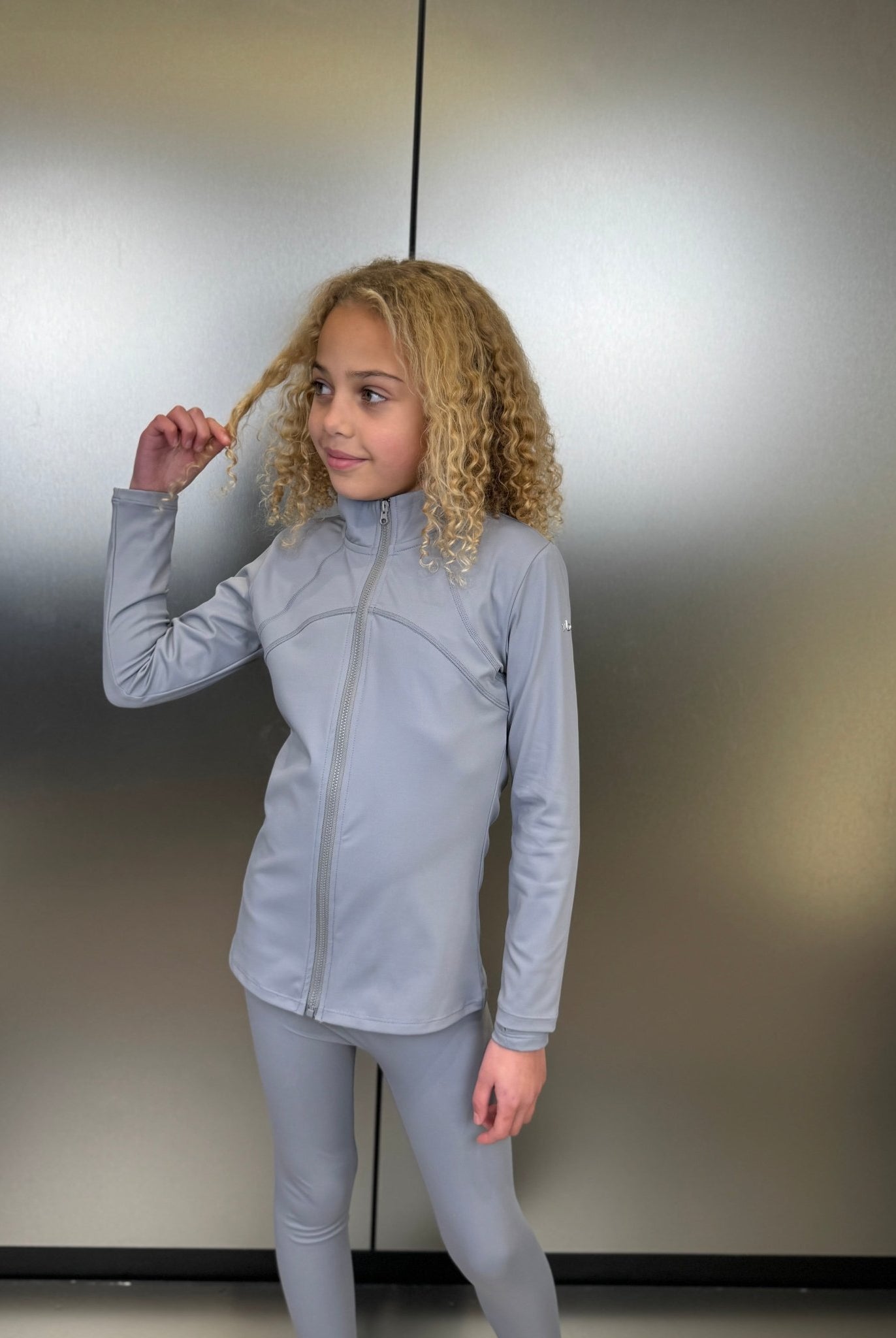 Active Zip Jacket - Grey Mist (Dispatched W/C 15/12/25) - Vincentius