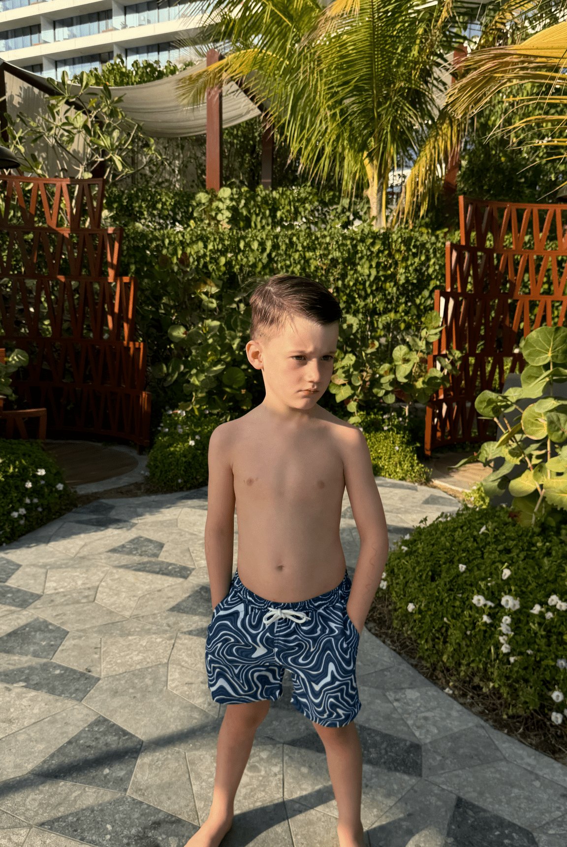 BOY'S NAXOS SWIM SHORT - Vincentius