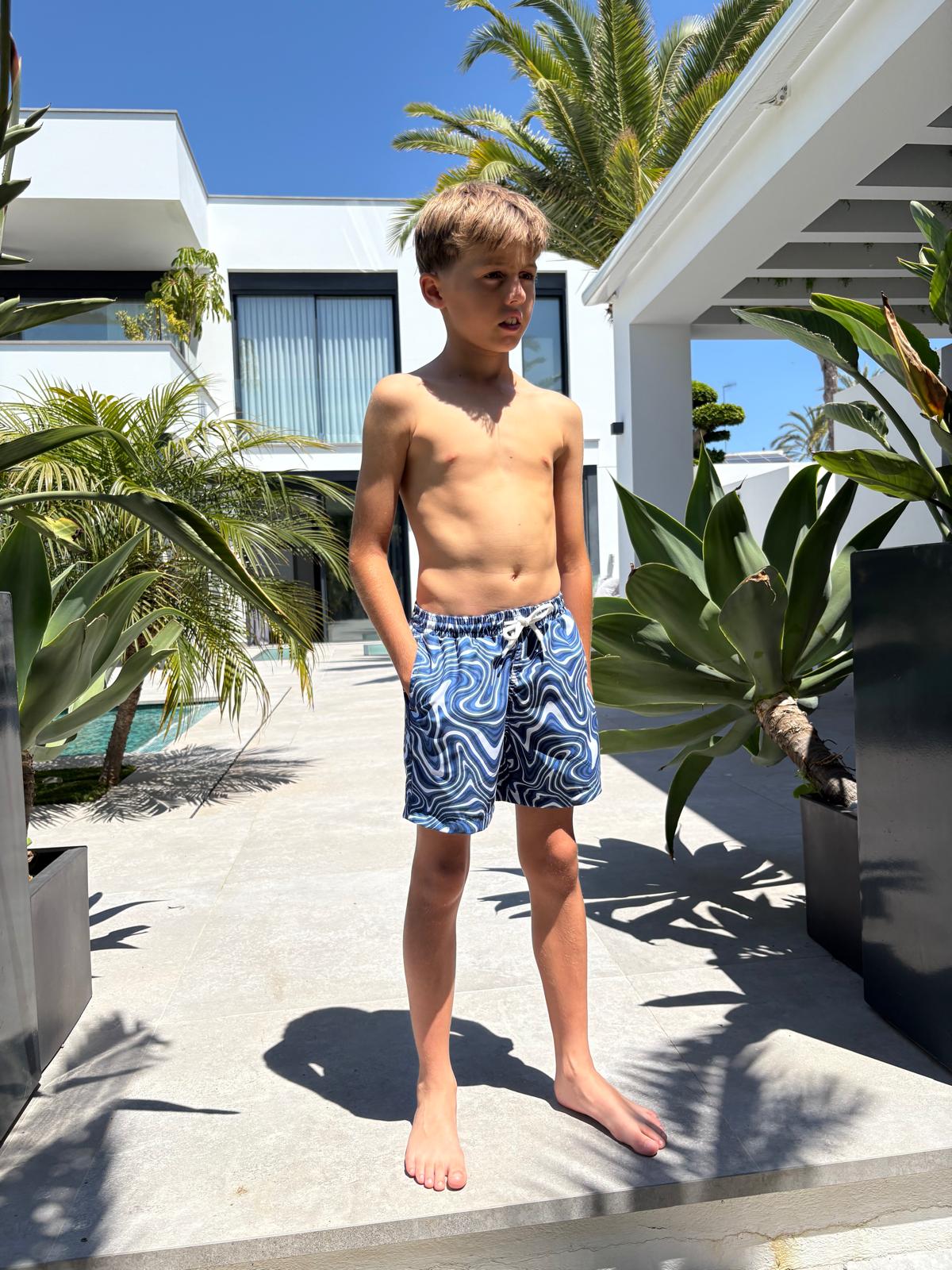 BOY'S NAXOS SWIM SHORT - Vincentius