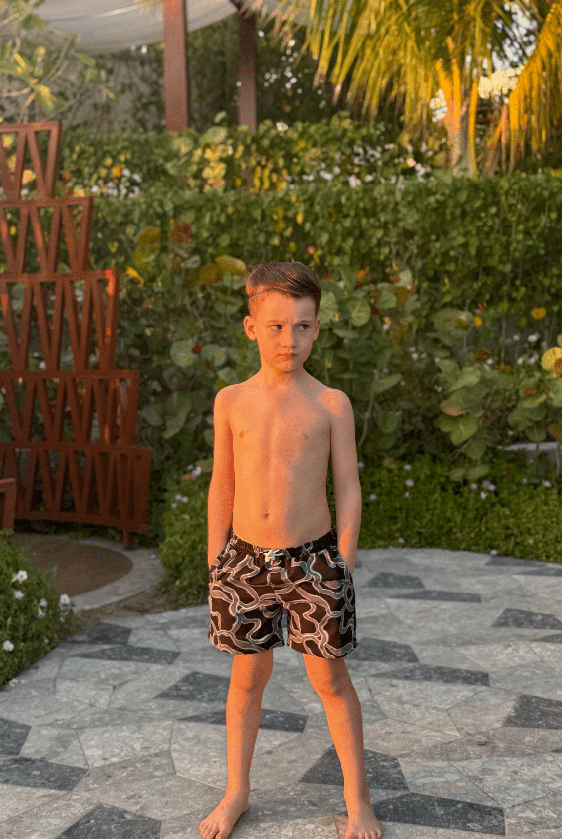 BOY'S SIKONOS SWIM SHORT - Vincentius
