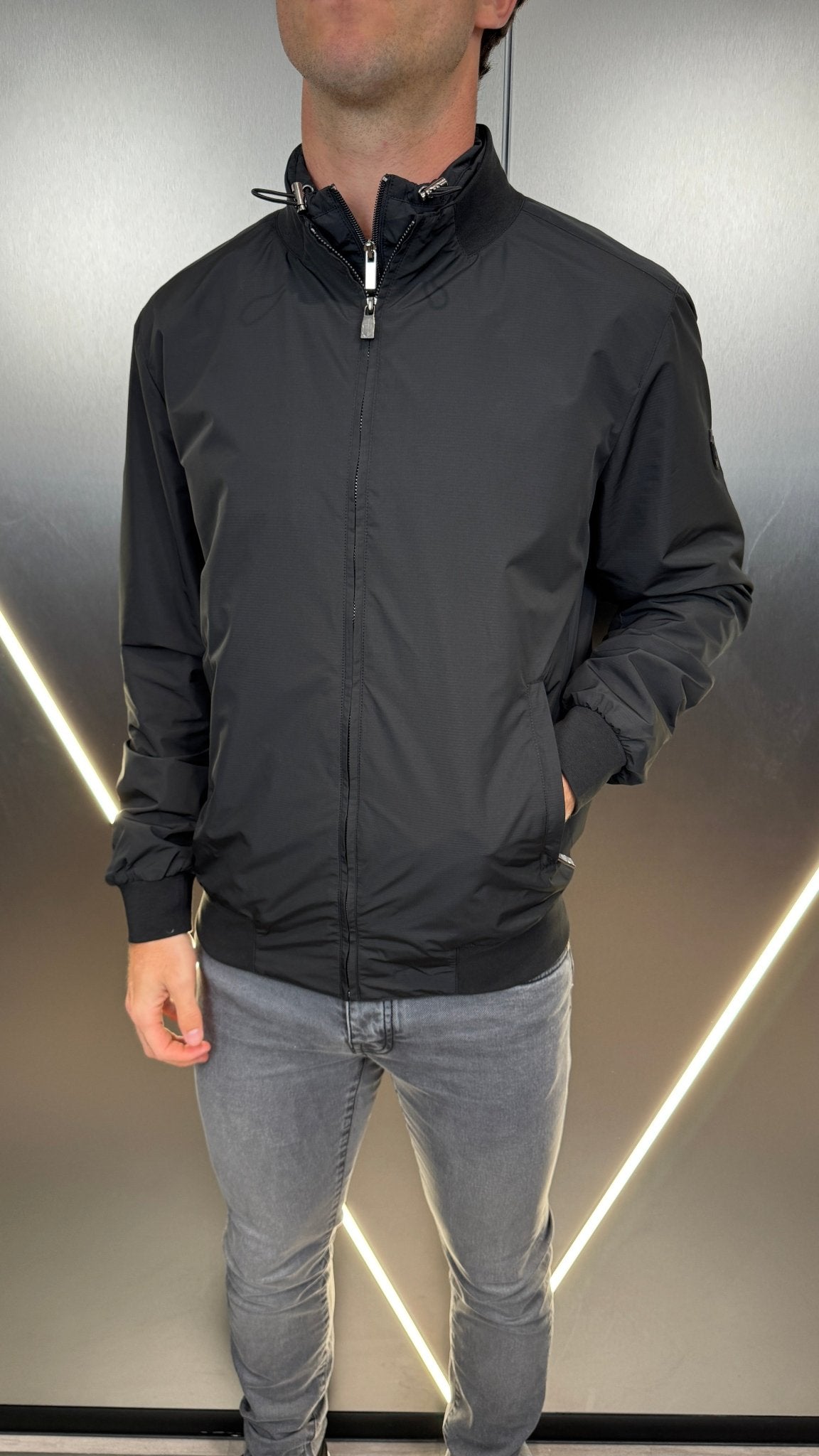 Double Layer Jacket - Black - Vincentius