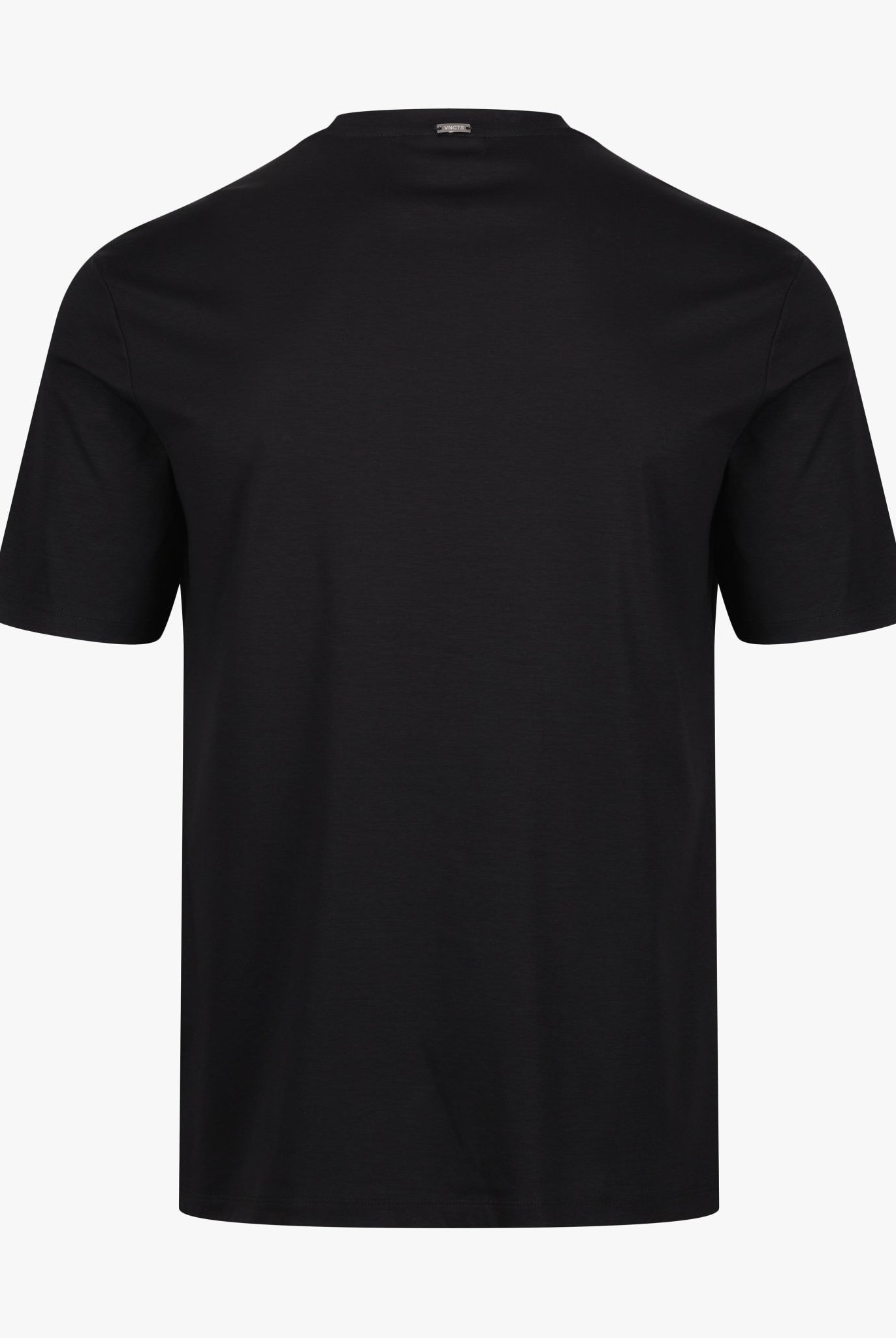Luxury Mercerised Pocket Logo T-Shirt - Black - Vincentius