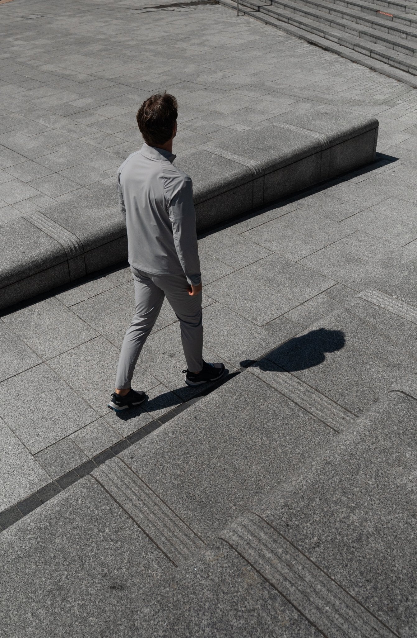 Transitional Track Pant - Light Grey - Vincentius