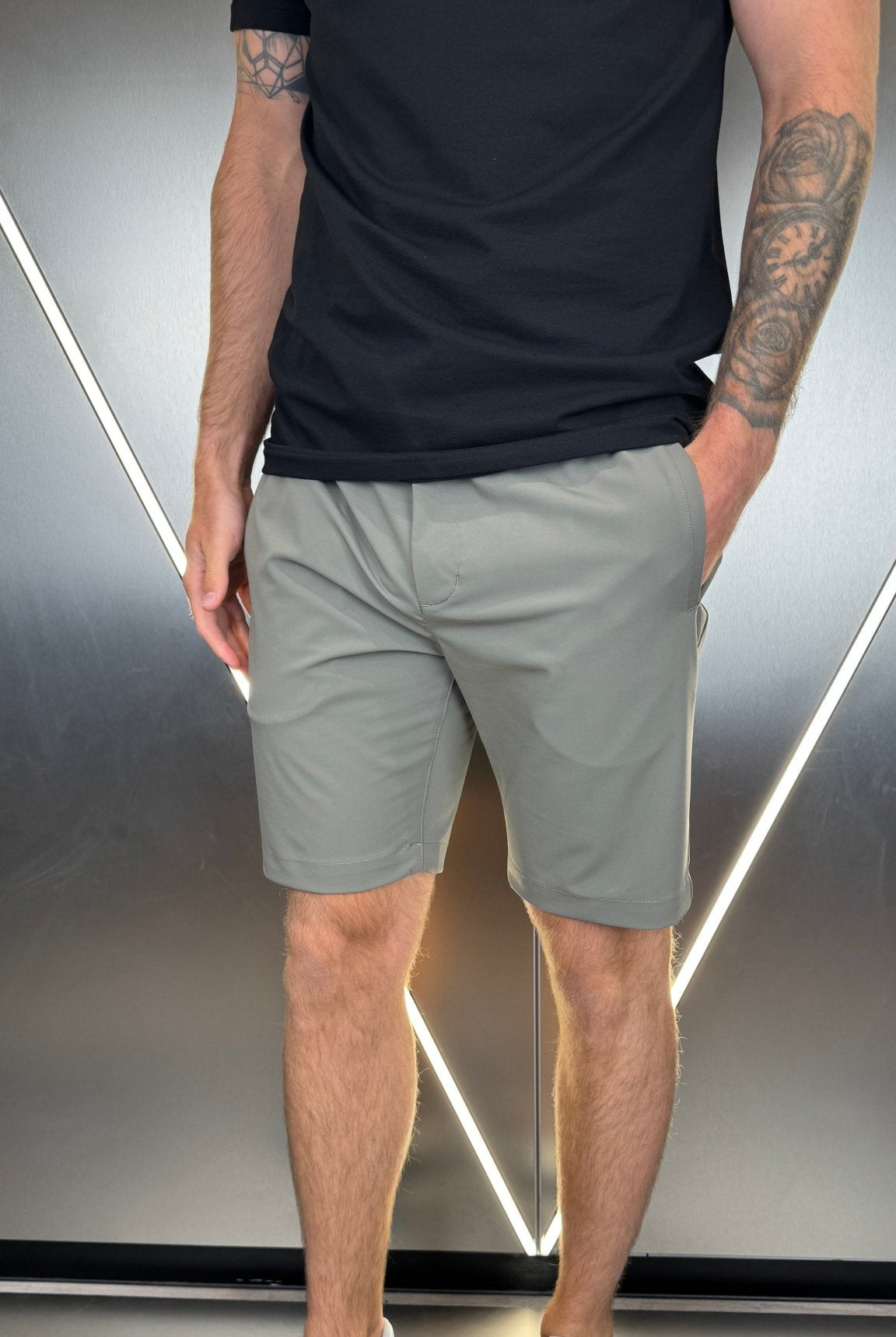 Vincentius Commuter Shorts - Sage - Vincentius