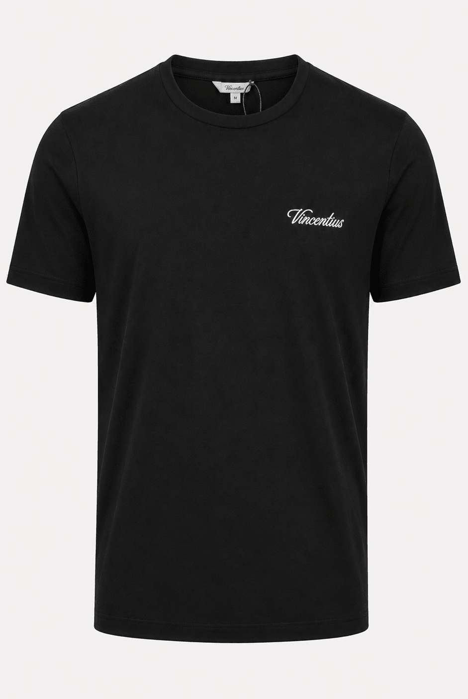 Vincentius Elegant Script T-Shirt - Black - Vincentius