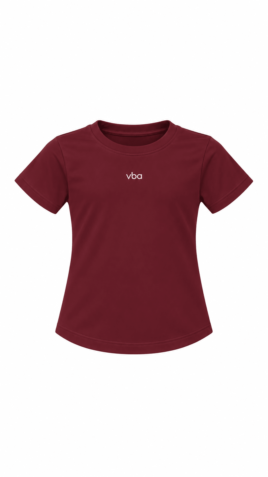 Active Short Sleeve Top - Burgundy - Vincentius