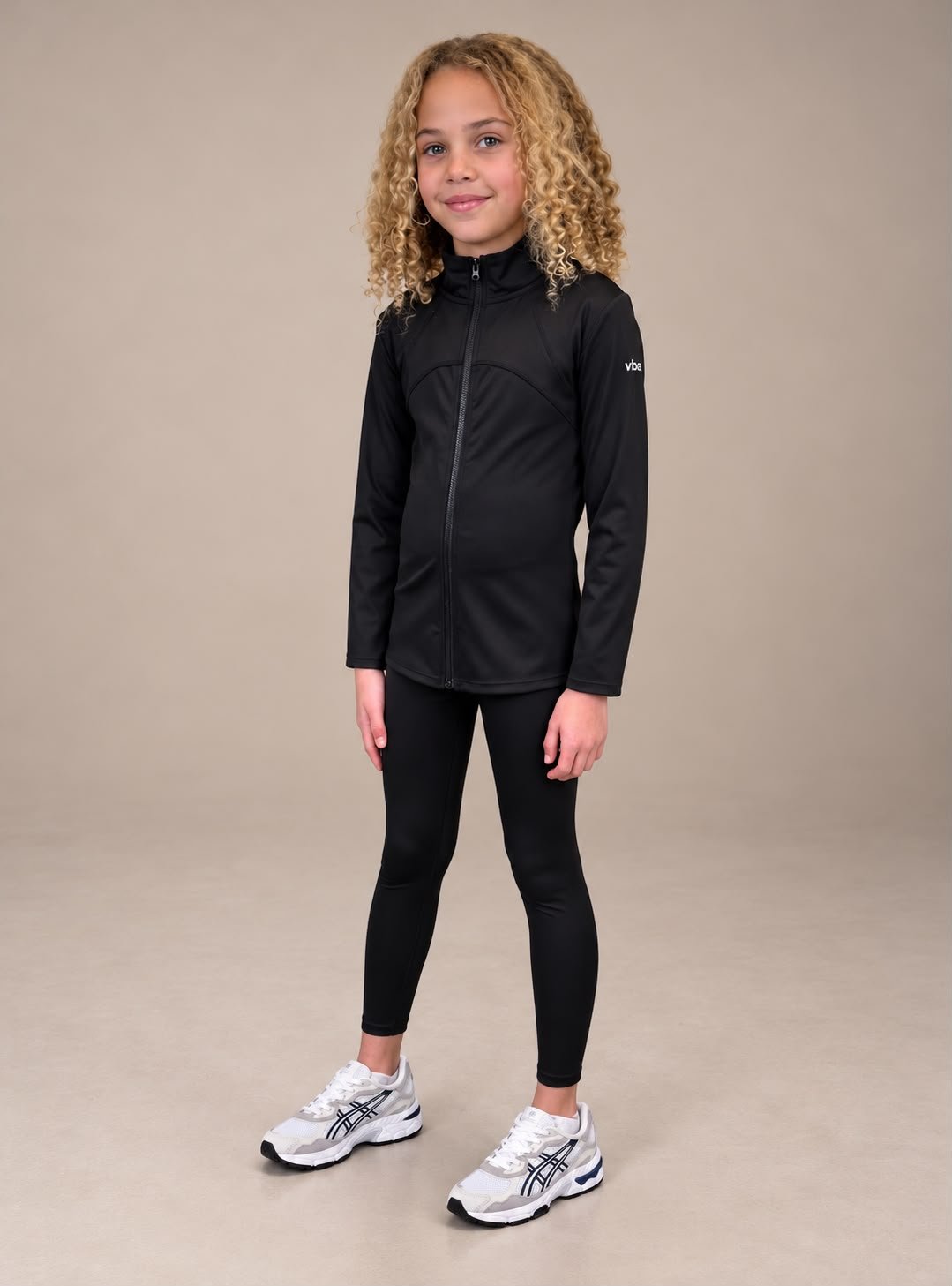 Active Zip Jacket - Noir - Vincentius