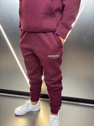 Boy's Be Victorious Tracksuit - Burgundy - Vincentius