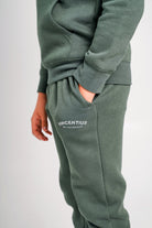 Boy's Be Victorious Tracksuit - Dark Green - Vincentius