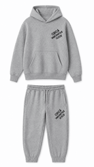 Boys Circa XX1V Tracksuit - Grey Marl - Vincentius