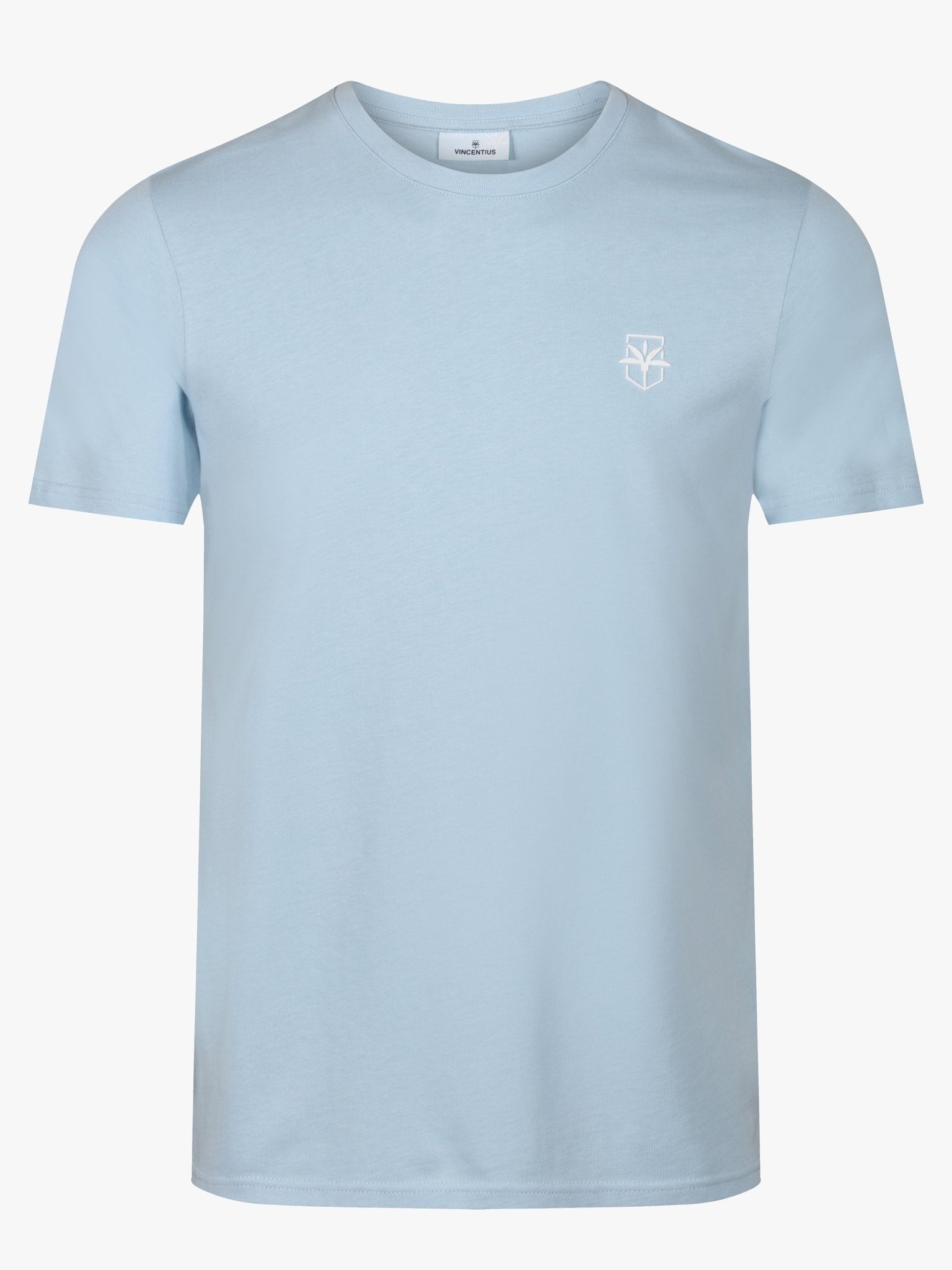 Boy's Luxe Resort Palm T - Shirt - Light Blue - Vincentius