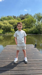 Boy's Relaxed Circa XXIV Set - Grey Marl - Vincentius