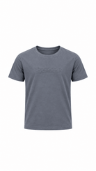 Boy's Serif Embossed T-Shirt - Ombre - Vincentius