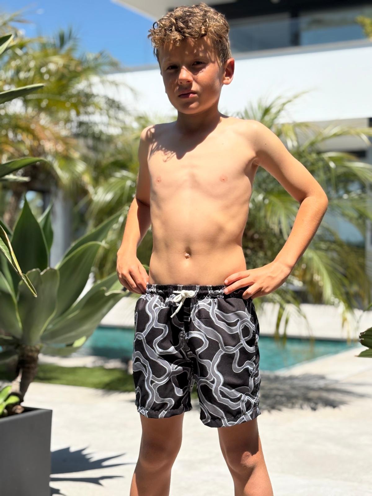 BOY'S SIKONOS SWIM SHORT - Vincentius