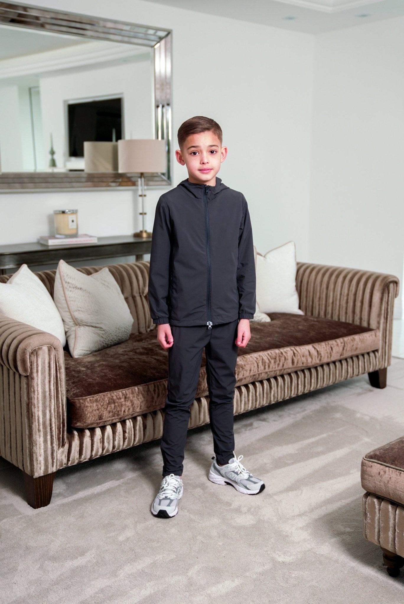 Boy's Slate Grey Transitional Pant (DISPATCH 19/03/25) - Vincentius