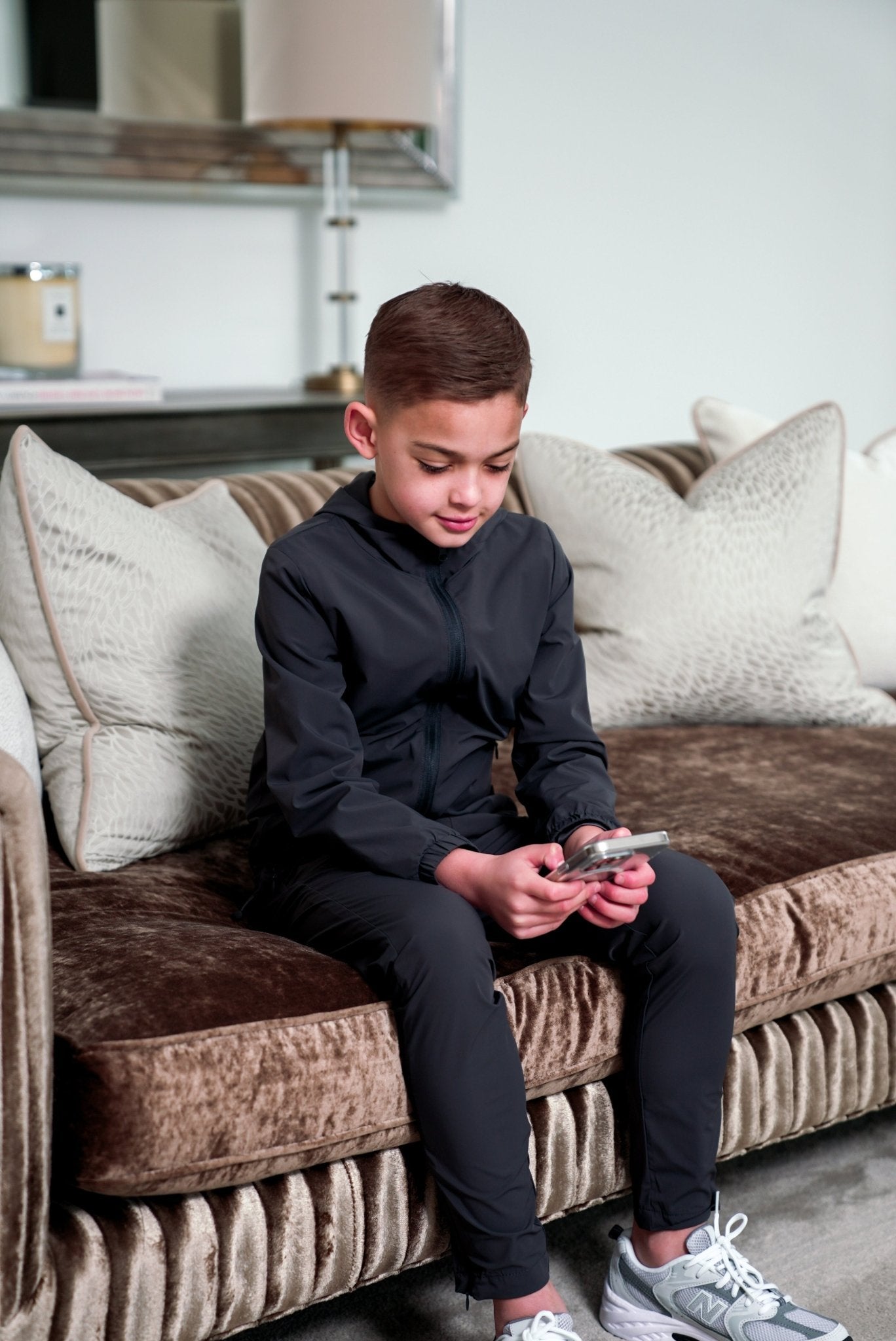 Boy's Slate Grey Transitional Pant (DISPATCH 19/03/25) - Vincentius