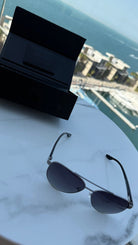 Capri Sunglasses - Gunmetal / Black - Vincentius