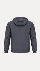 Commuter Hooded Reverse Jacket - Graphite/Black - Vincentius