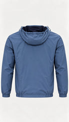 Commuter Hooded Reverse Jacket - Navy/Airforce - Vincentius