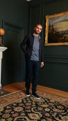 Commuter Reverse Jacket - Navy/Stone - Vincentius