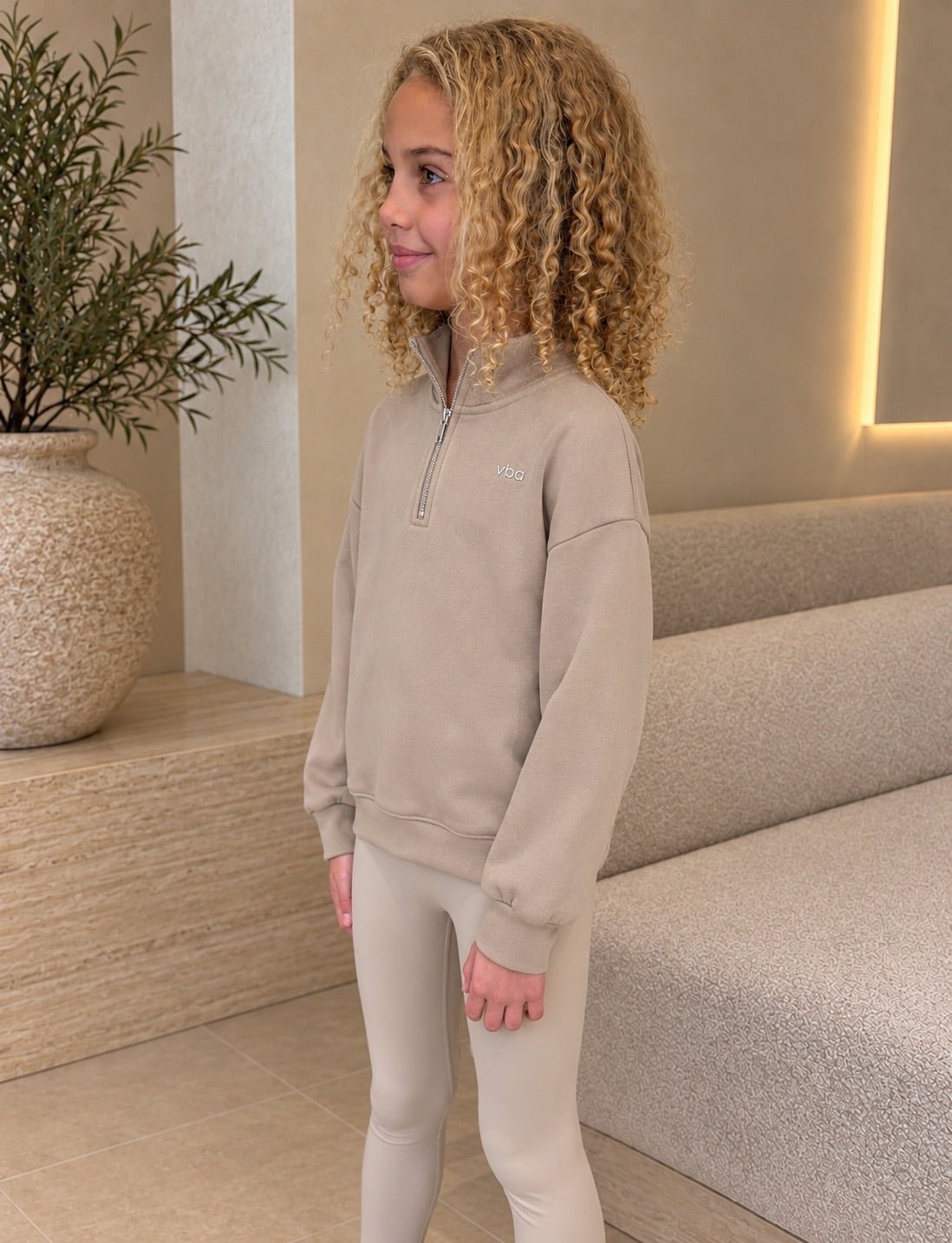 Corezip Pullover - Warm Latte - Vincentius