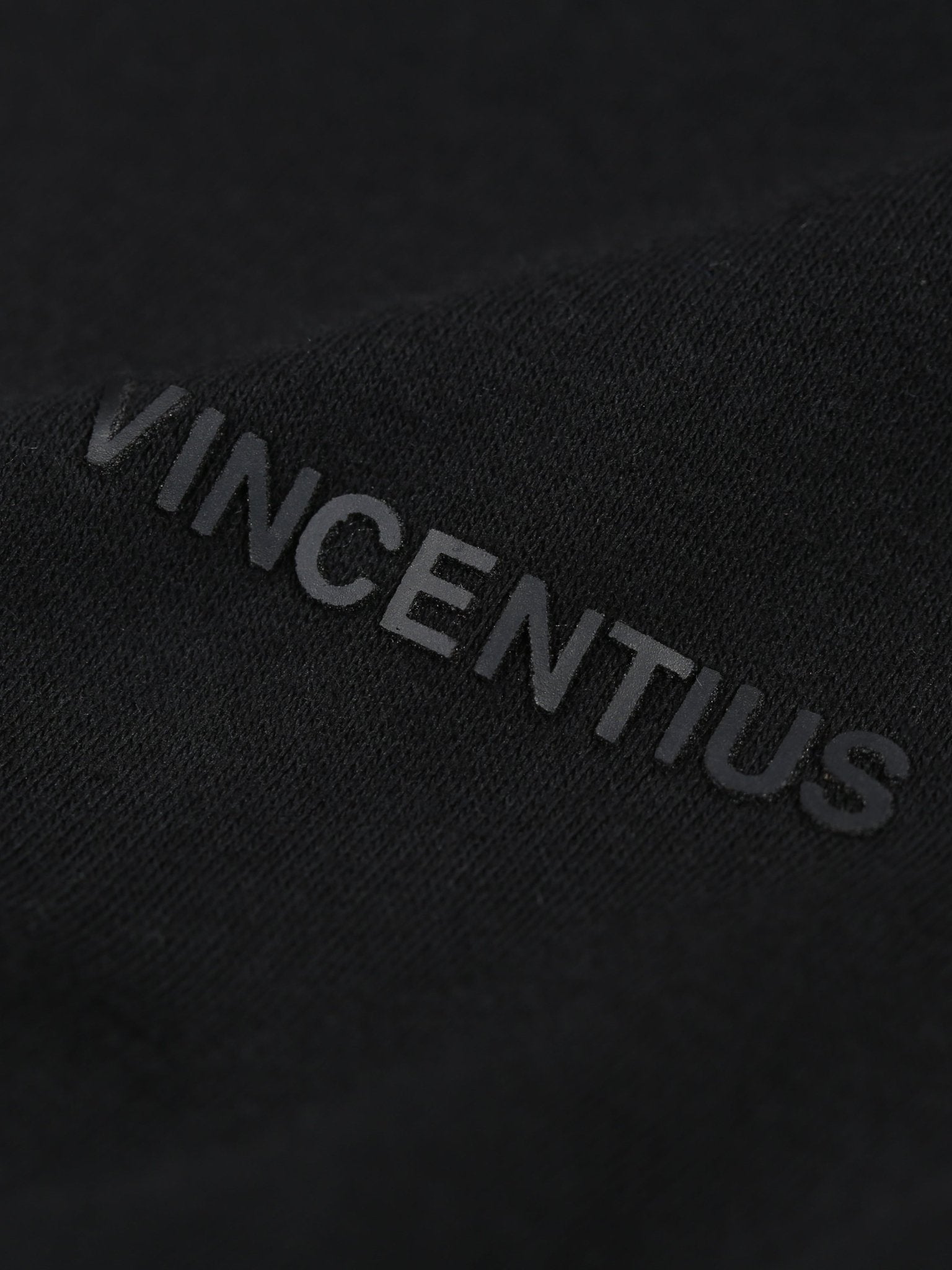 Crew Neck Every Day Jogger - Black - Vincentius