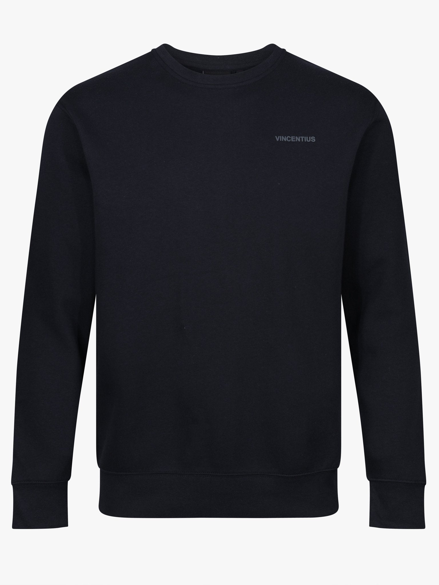 Crew Neck Every Day Jumper - Navy - Vincentius