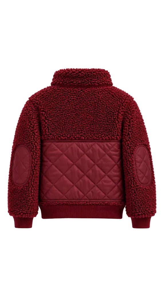 Fleece Jacket - Burgundy - Vincentius
