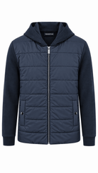 Hybrid Quilted Jacket - Navy (Pre-Order Dispatch 16/9/26) - Vincentius