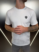 Luxe Classic Badge T-Shirt - White - Vincentius