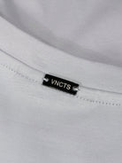 Luxury Mercerised Pocket Logo T-Shirt - Ice Grey - Vincentius