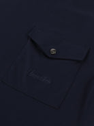 Luxury Mercerised Pocket Logo T-Shirt - Navy - Vincentius