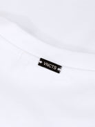 Luxury Mercerised Pocket Logo T-Shirt - White - Vincentius