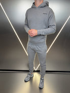 Relaxed Every Day Tracksuit - Grey Marl Set - Vincentius