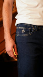 Super Luxury Edition Denim Jeans - Dark Stone - Vincentius