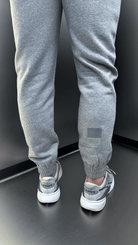Tonal Badge Every Day Tracksuit - Grey Marl - Vincentius