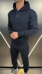 Tonal Badge Every Day Tracksuit - Navy - Vincentius