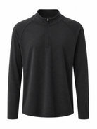 Transitional Performance 1/4 Zip - Black - Vincentius