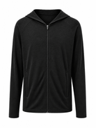 Transitional Performance Full Zip Hoodie - Black - Vincentius
