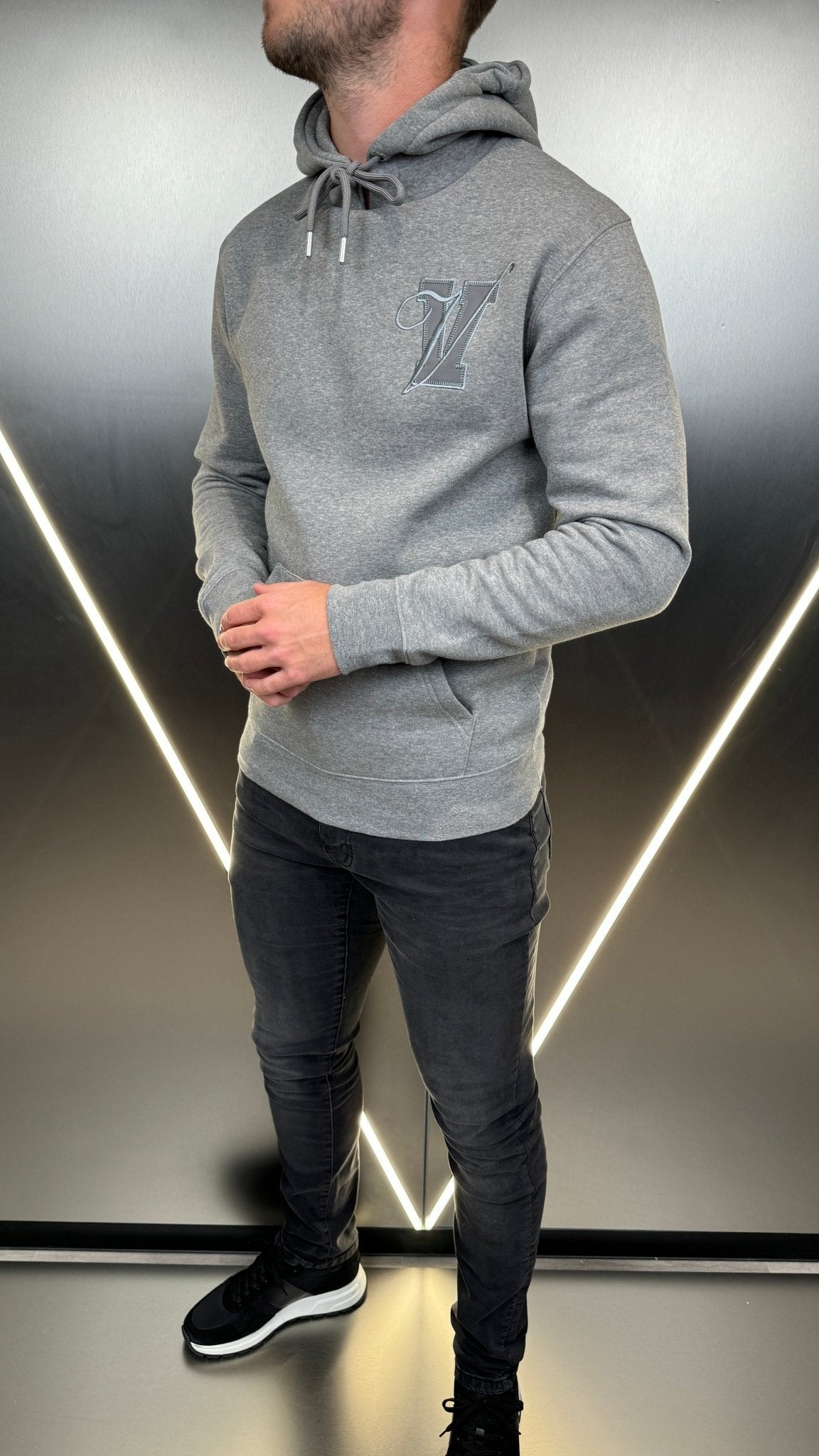 Varsity Luxe Hoodie - Grey (DISPATCH 18/10/24) - Vincentius