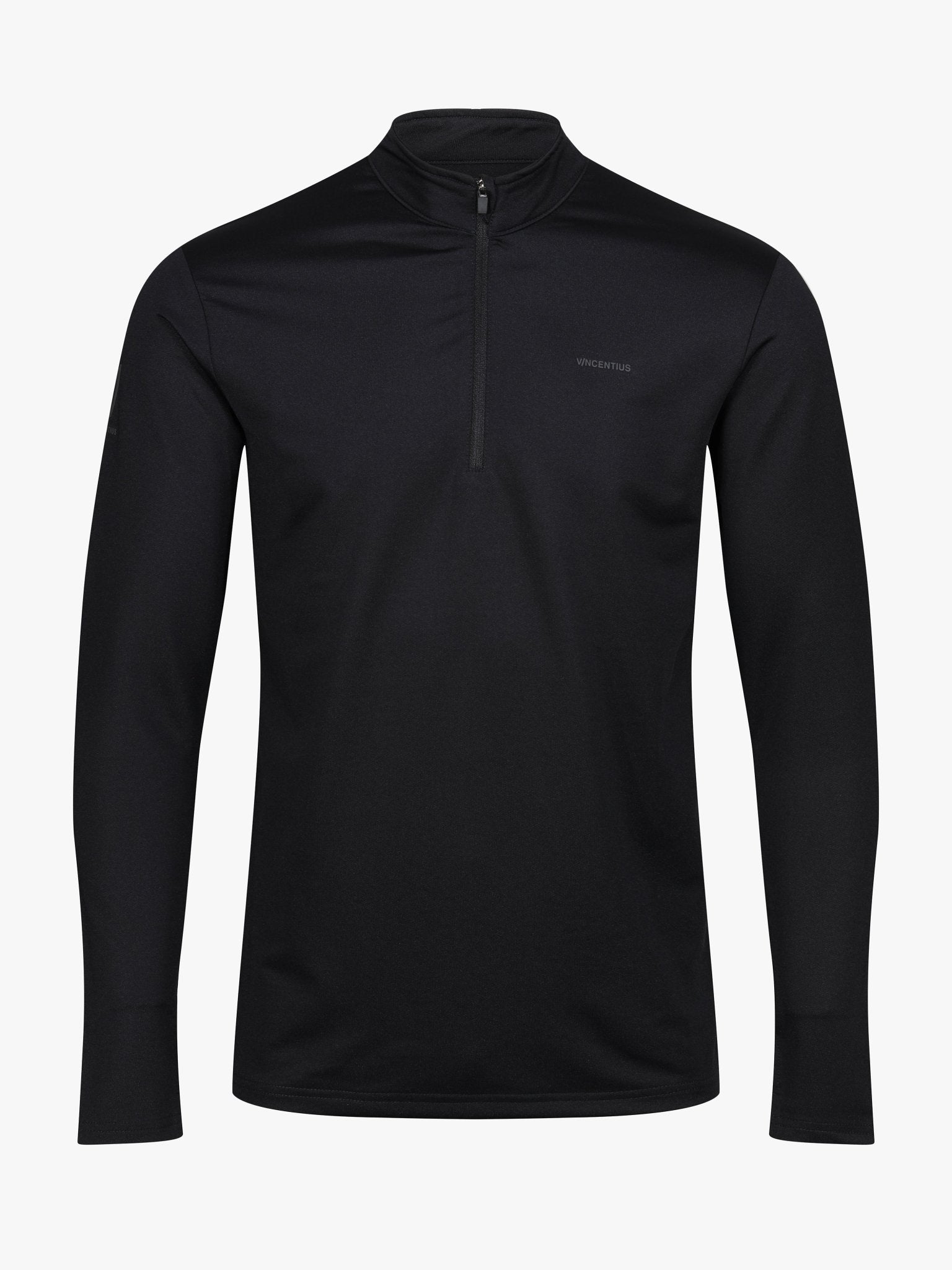 365 Performance 1/4 Zip - Black - Vincentius