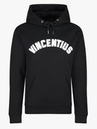 Applique Luxe Hoodie - Black - Vincentius