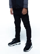 Boy's Black Utility Pants - Vincentius