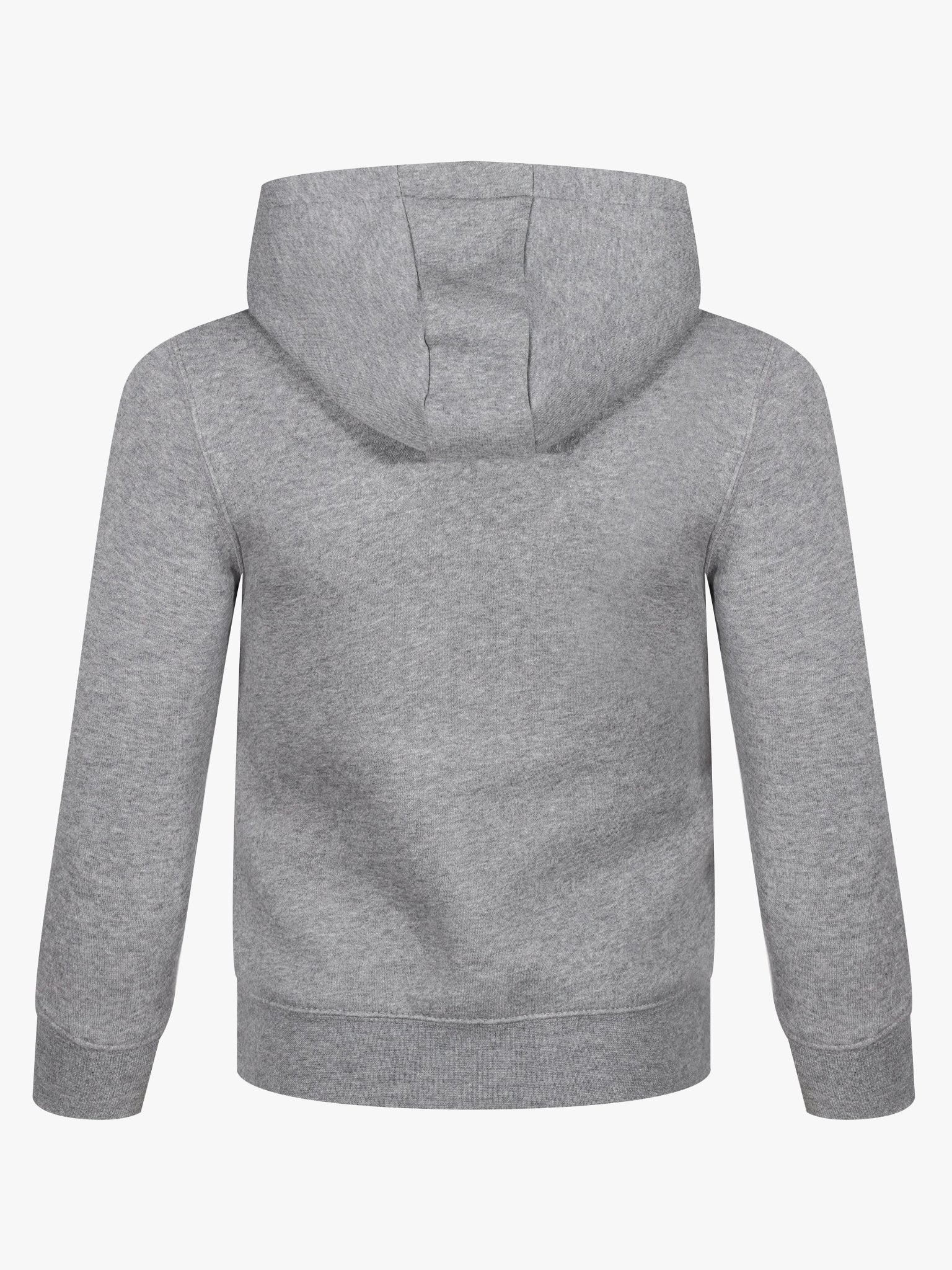 Boy's Double Embroidery Luxe Hoodie - Grey - Vincentius