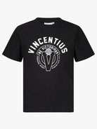 Boy's Luxe Crest T-Shirt - Black - Vincentius