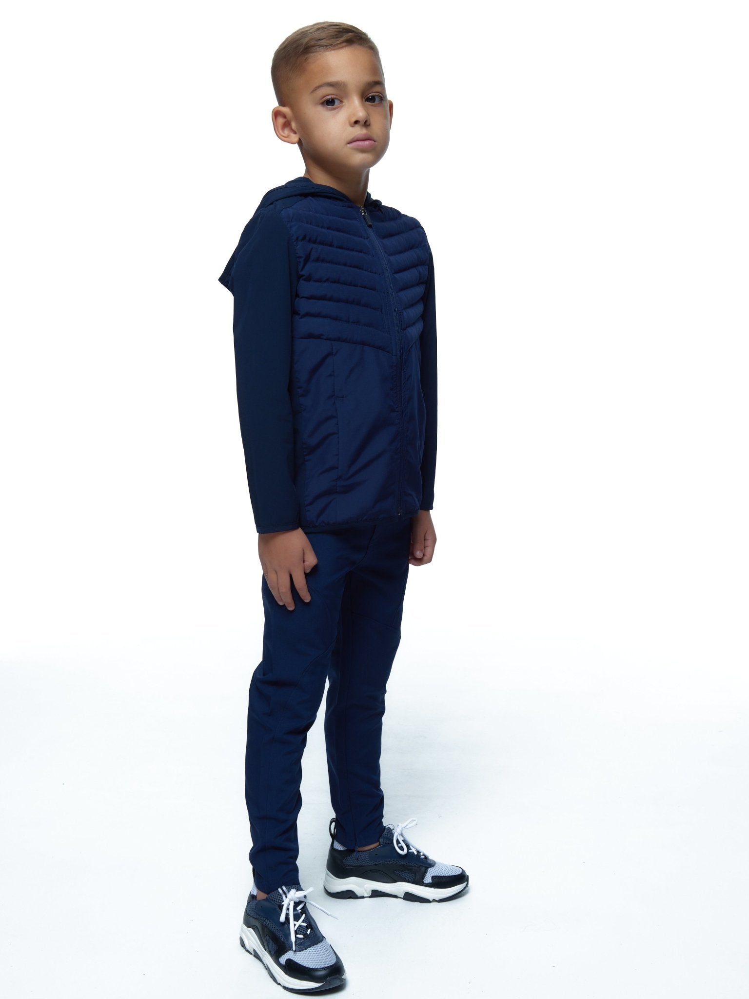 Boy's Navy Utility Jacket - Vincentius